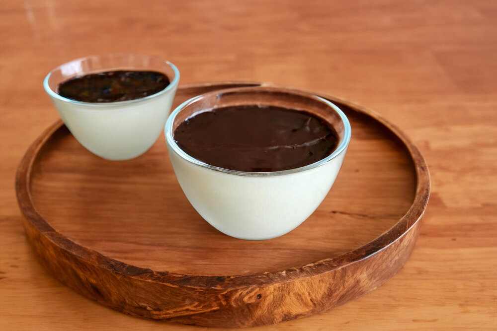 “Bird’s Milk” Sour Cream Dessert with Gelatin