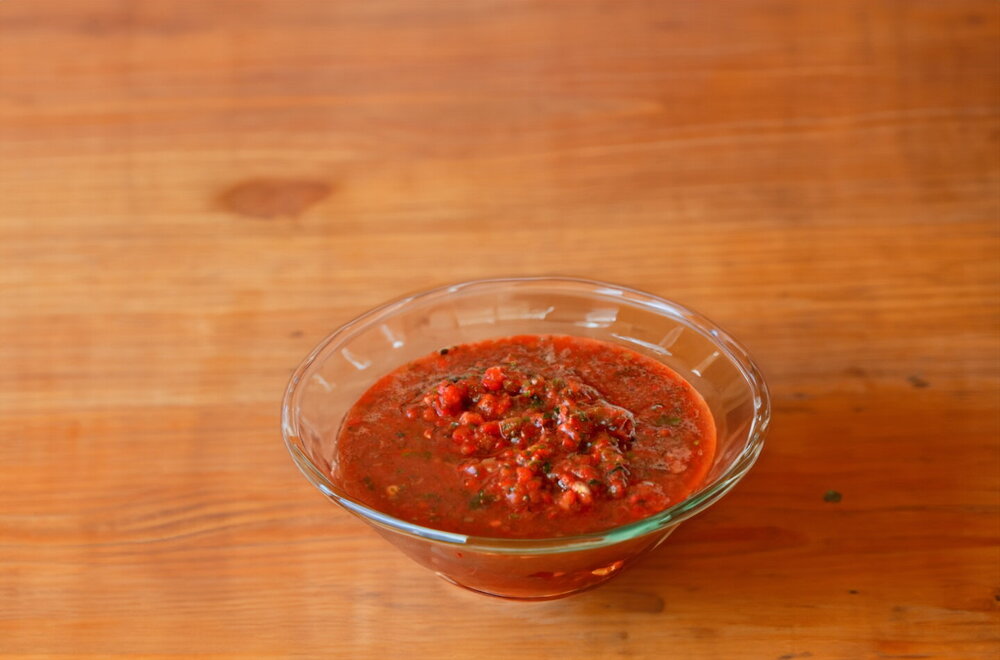 Spicy No-Cook Tomato “Cobra” Salad for Winter