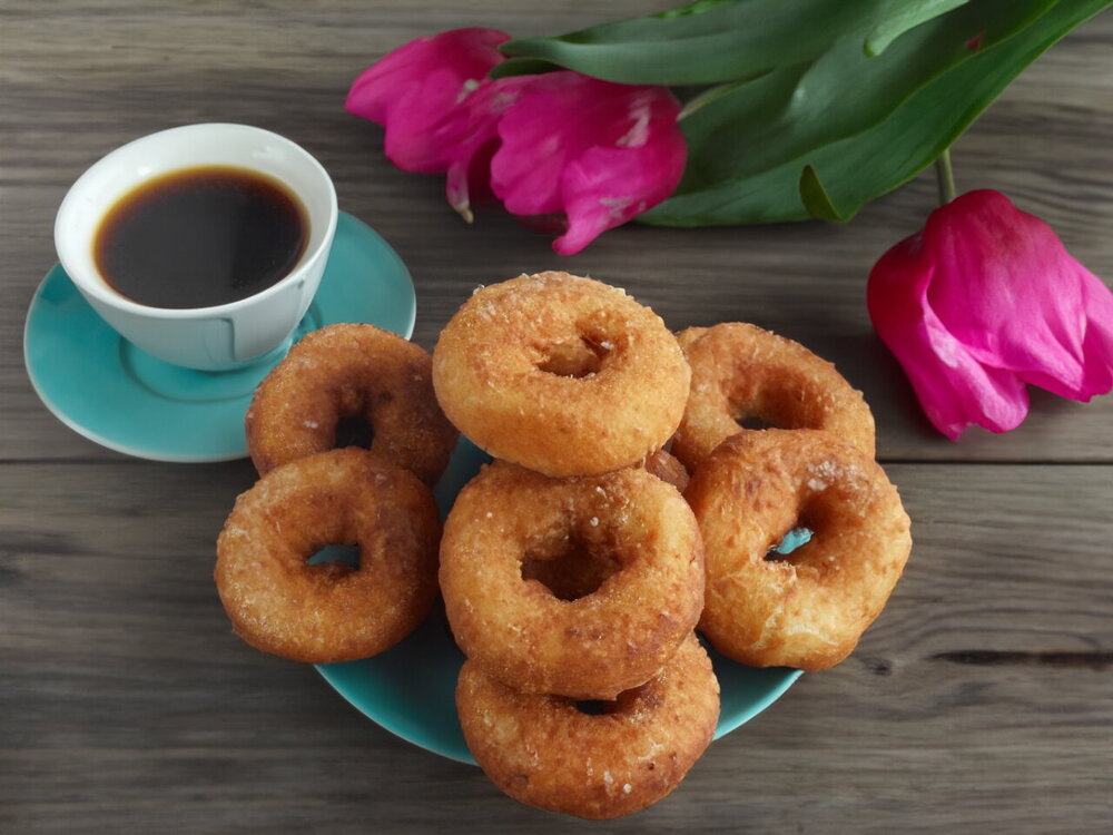 Grandma-Style Yeast Donuts