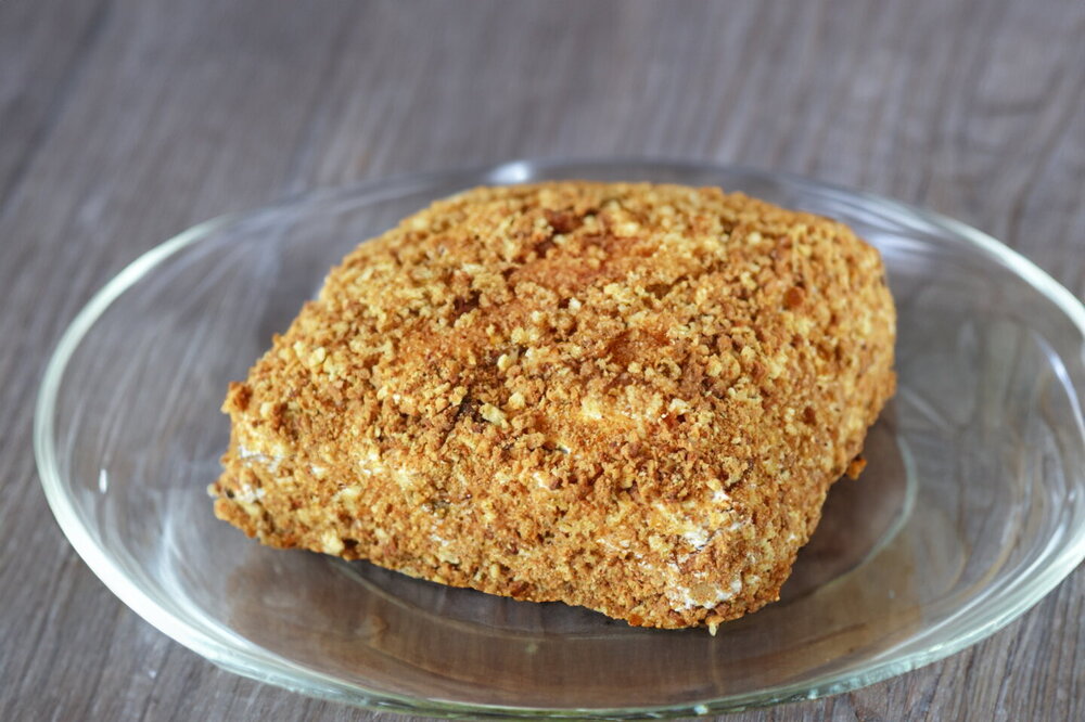 Quick Honey Cake Without Rolling the Layers