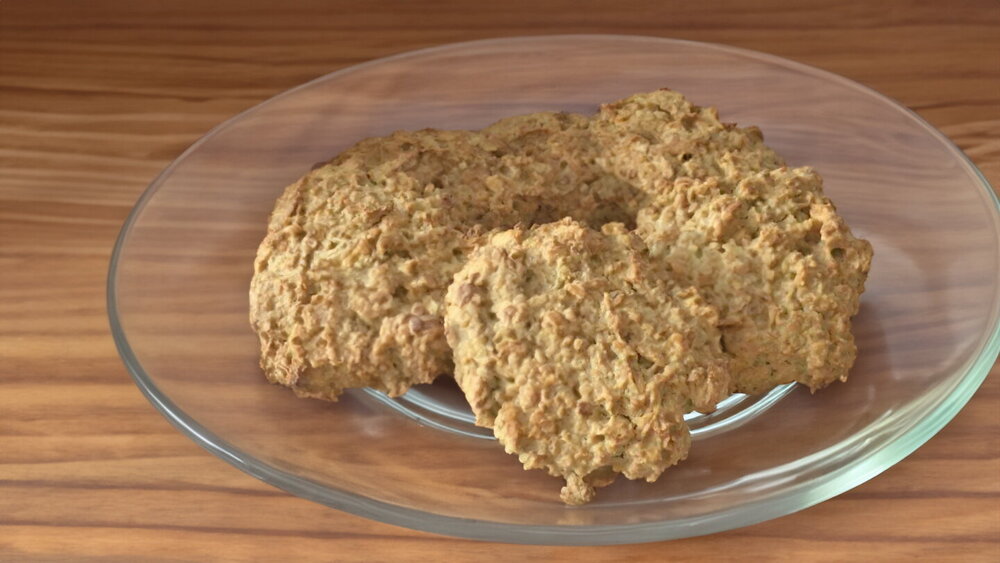Oat & Honey Cookies (No Eggs, No Sugar)
