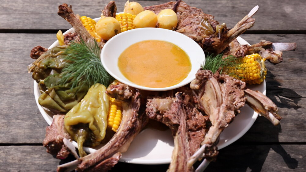 Uzbek Summer Lamb-and-Vegetable Stew