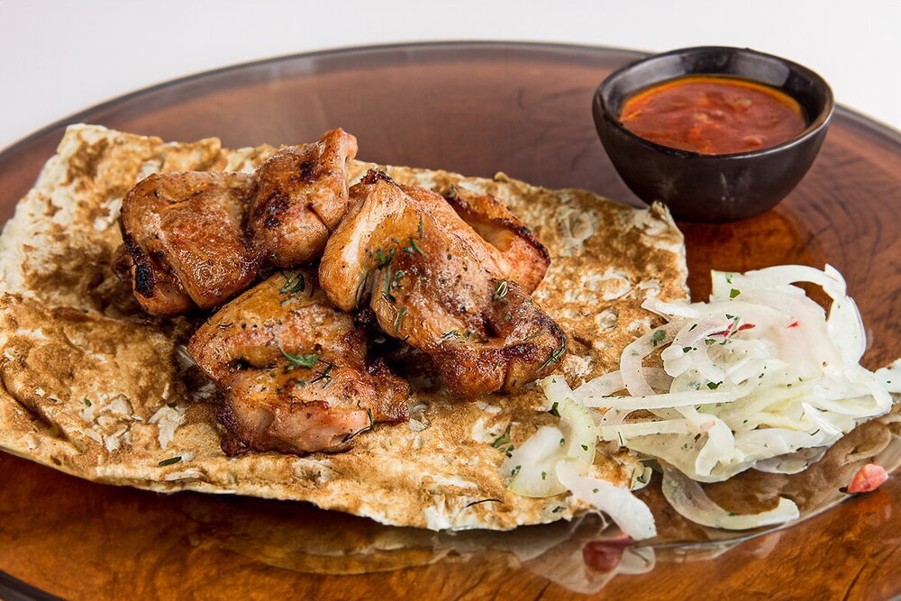 Tender Turkey Shashlik on the Grill