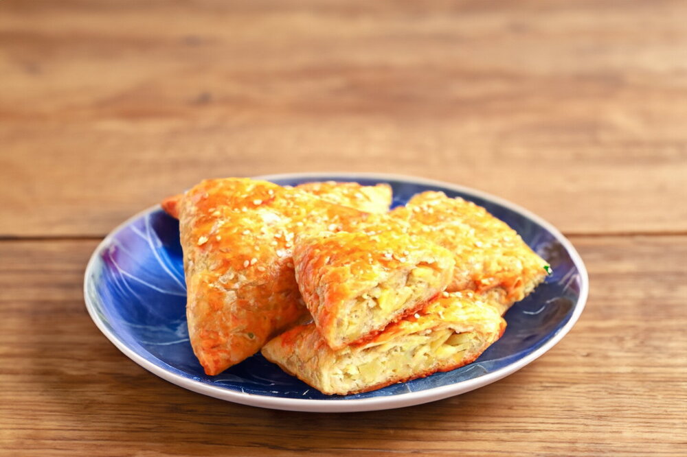 Puff Pastry Turnovers with Potatoes