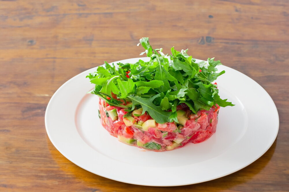 Avocado and Salmon Salad