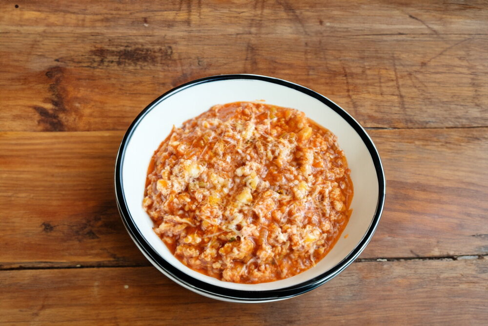 Classic Italian Bolognese Sauce with Minced Meat