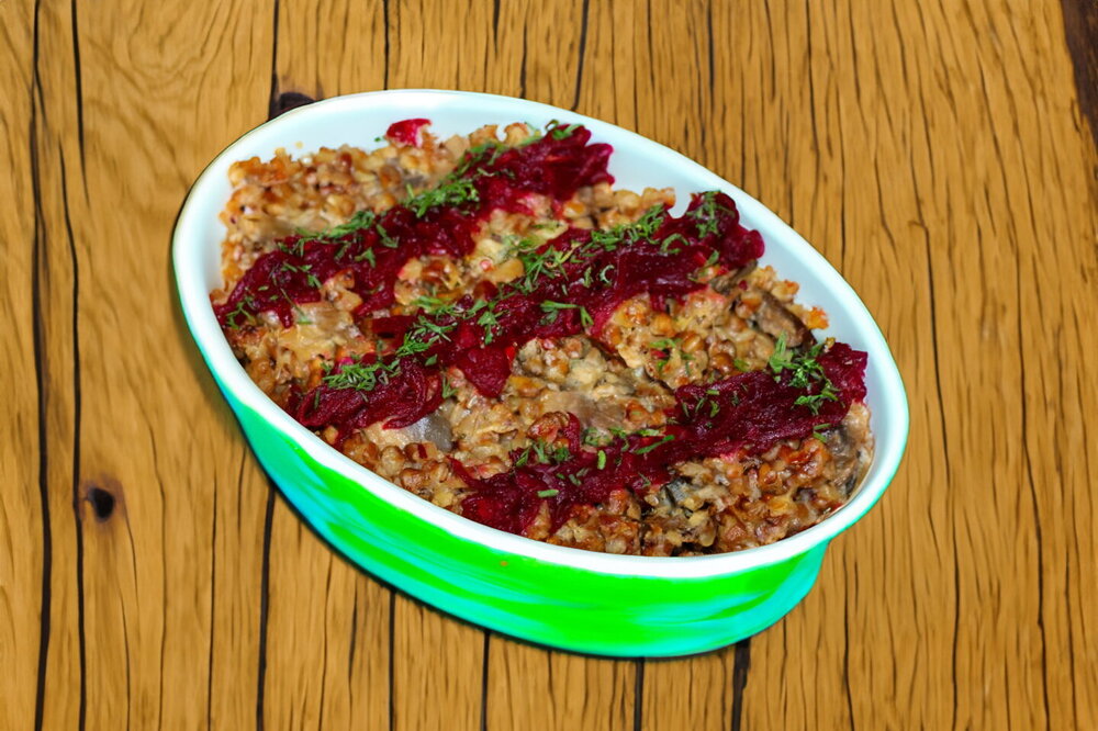 Buckwheat Risotto with Mushrooms