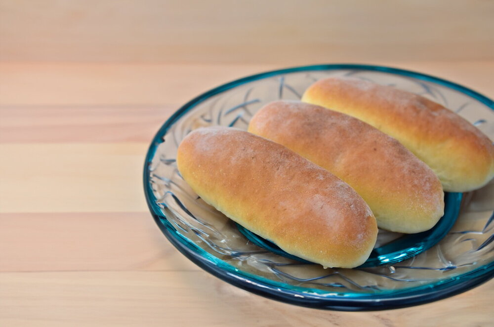 Homemade Hot Dog Buns