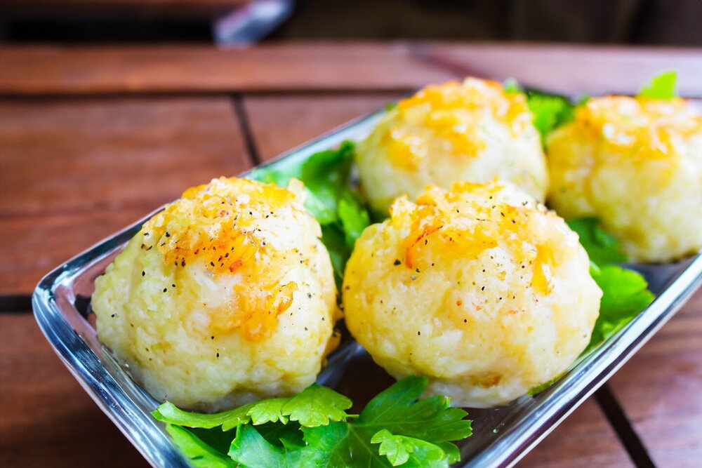 Potato Dumplings with Meat