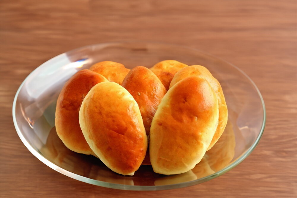 Rich Yeast Hand Pies in the Oven