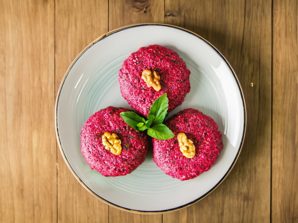 Georgian Beet and Walnut Phali