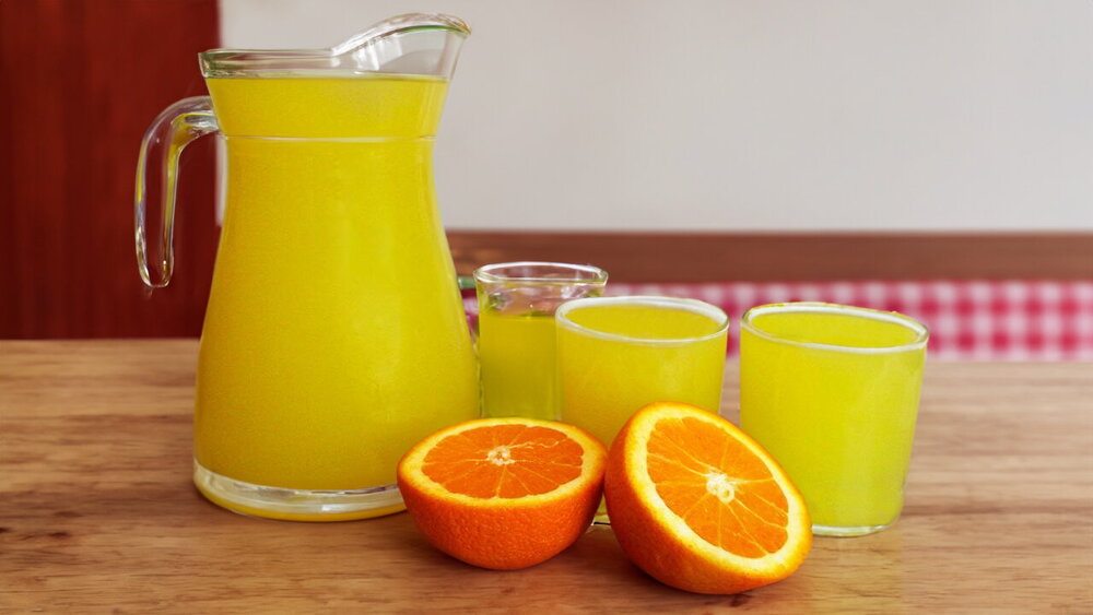 Homemade Orange and Lemon Drink