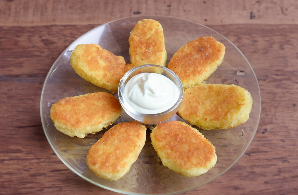 Classic Potato Cutlets in a Pan