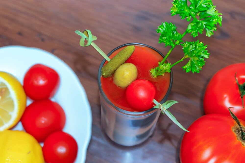 Bloody Mary Cocktail at Home