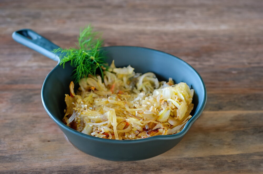 Pan-Fried Sauerkraut