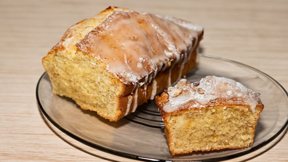 Lemon Kefir Cake with Baking Powder
