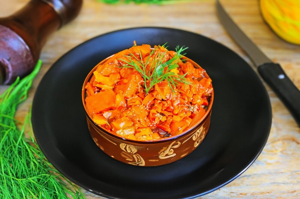 Simple Eggplant Caviar for Winter