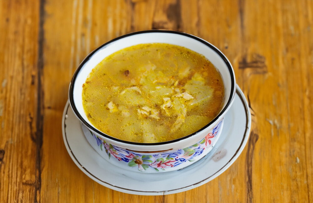 Buckwheat Soup with Chicken
