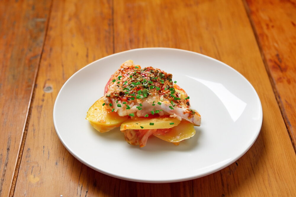 Oven-Baked Sea Perch Fillet