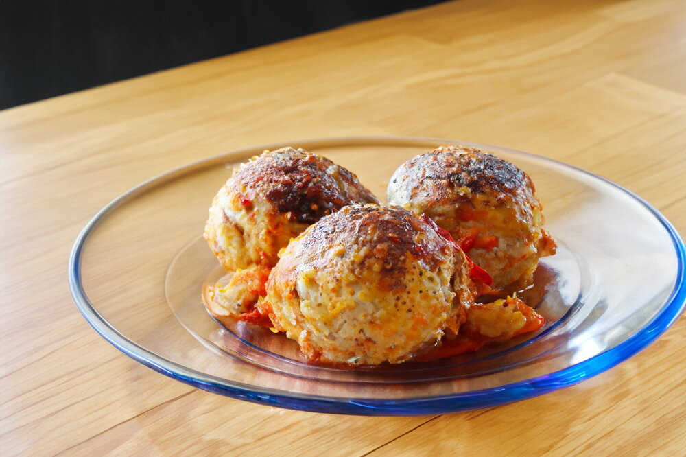 Oven-Baked Turkey Meatballs