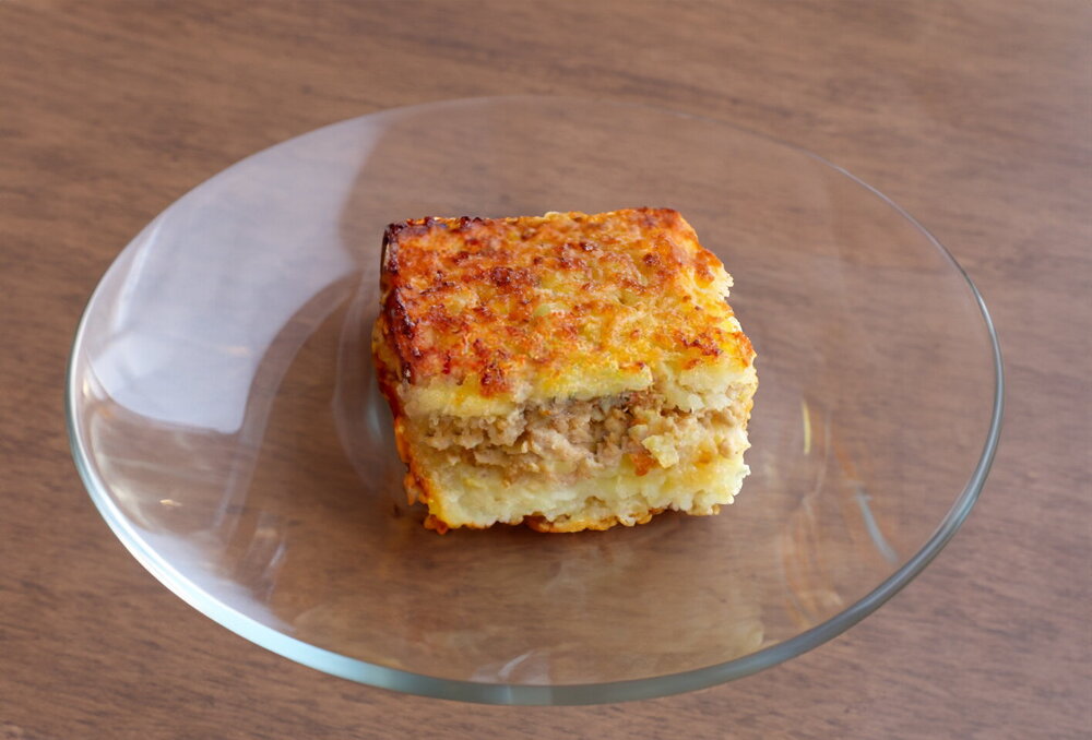 Oven-Baked Potato Babka with Minced Meat