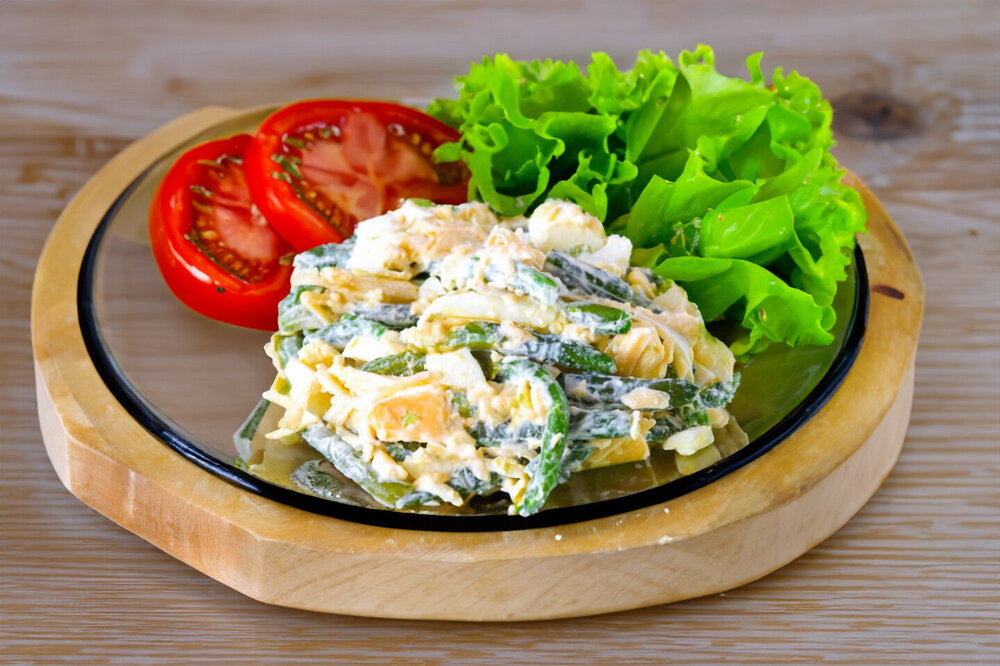 Green Bean and Egg Salad