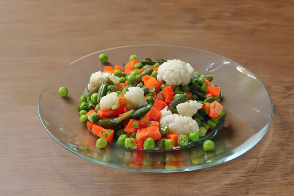 Oven-Baked Frozen Vegetables