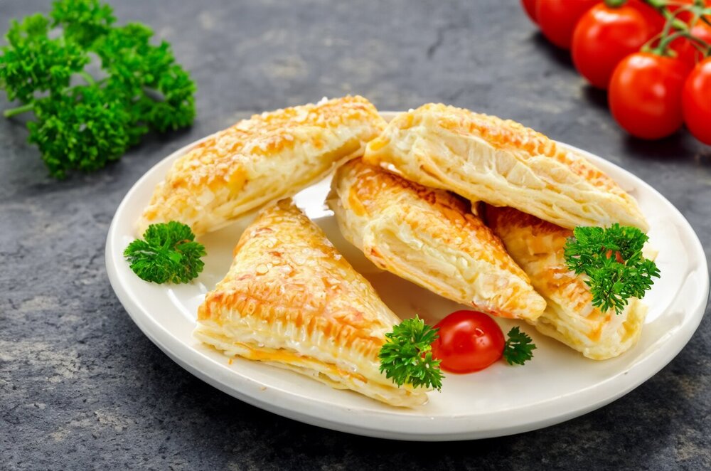 Puff Pastry Pockets with Cheese