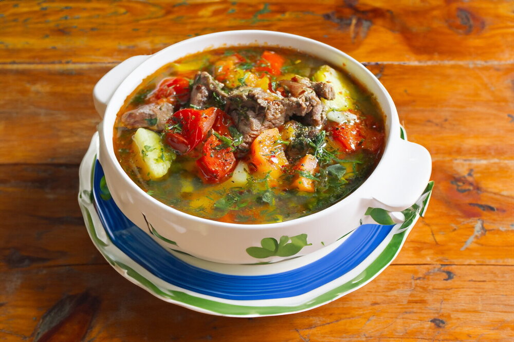 Nomadic-Style Beef Soup