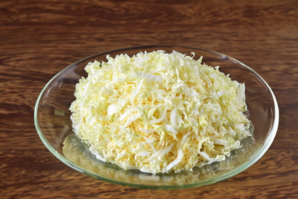Swan’s Down Salad with Napa Cabbage