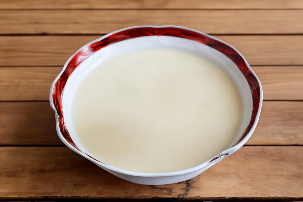 Scalded Crepe Batter with Milk