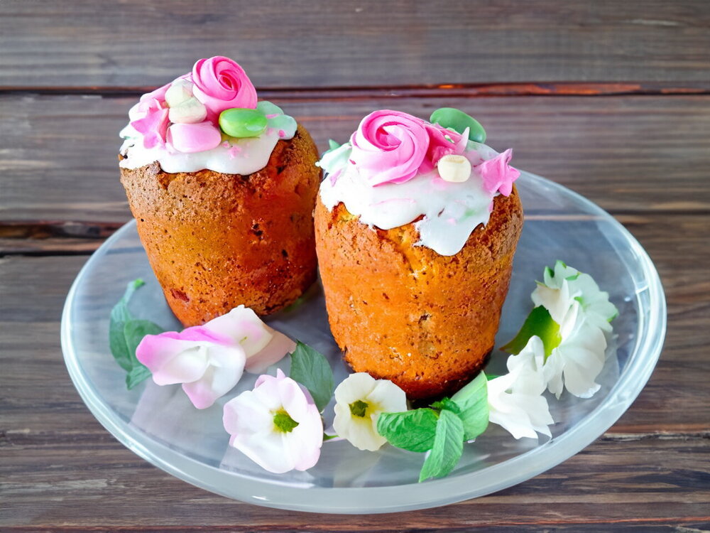 Yeast-Free Cottage Cheese Easter Cake