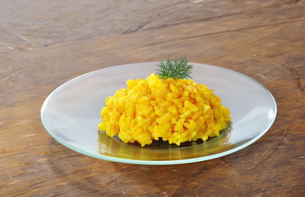 Turmeric Rice for a Side Dish
