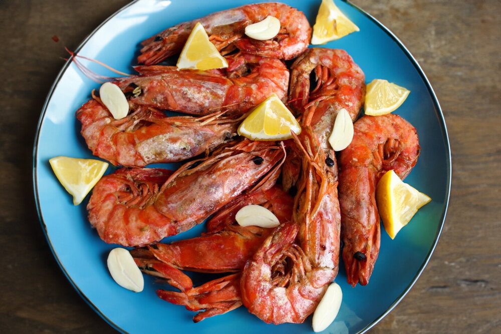 Pan-Fried Langoustines with Garlic