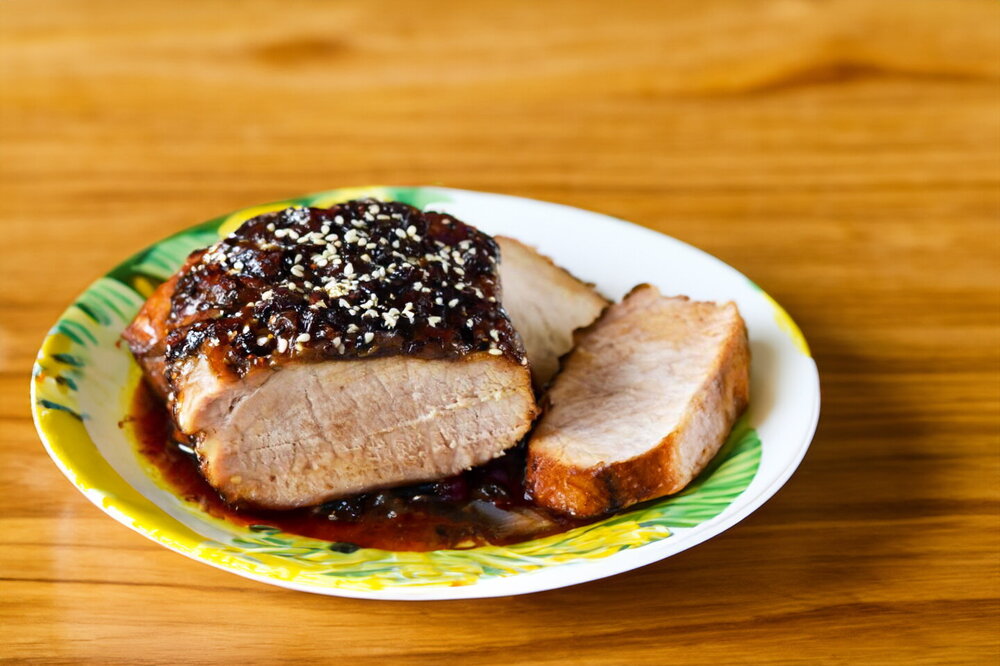 Oven-Baked Pork in Soy Sauce