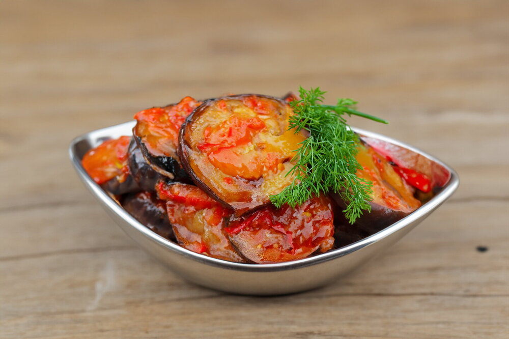 Fiery Eggplant for Winter