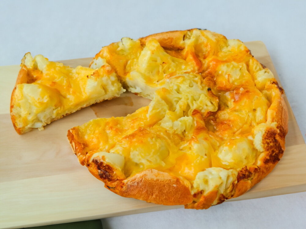 Cauliflower Batter Pie