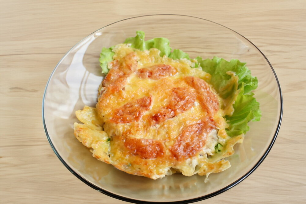 Oven-Baked Pork Chops with Cheese