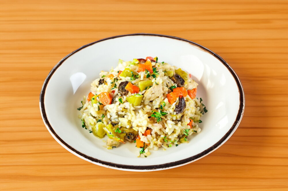 Chicken and Vegetable Risotto