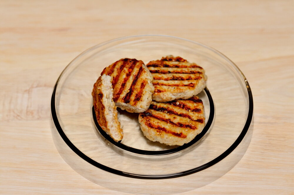 Cutlets on an Electric Grill