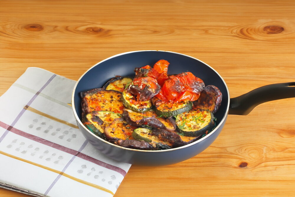 Oven-Baked Eggplant and Zucchini