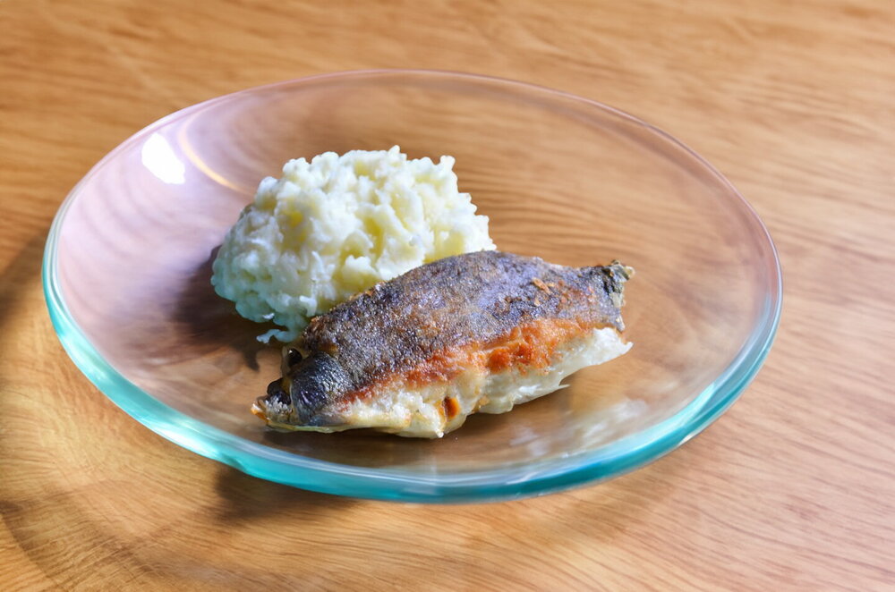 Mashed Potatoes with Fish
