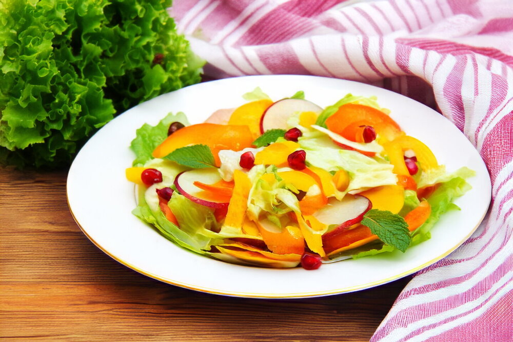 Fresh Pumpkin Salad