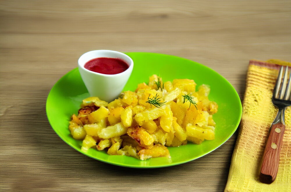 Fried Potatoes in a Multicooker
