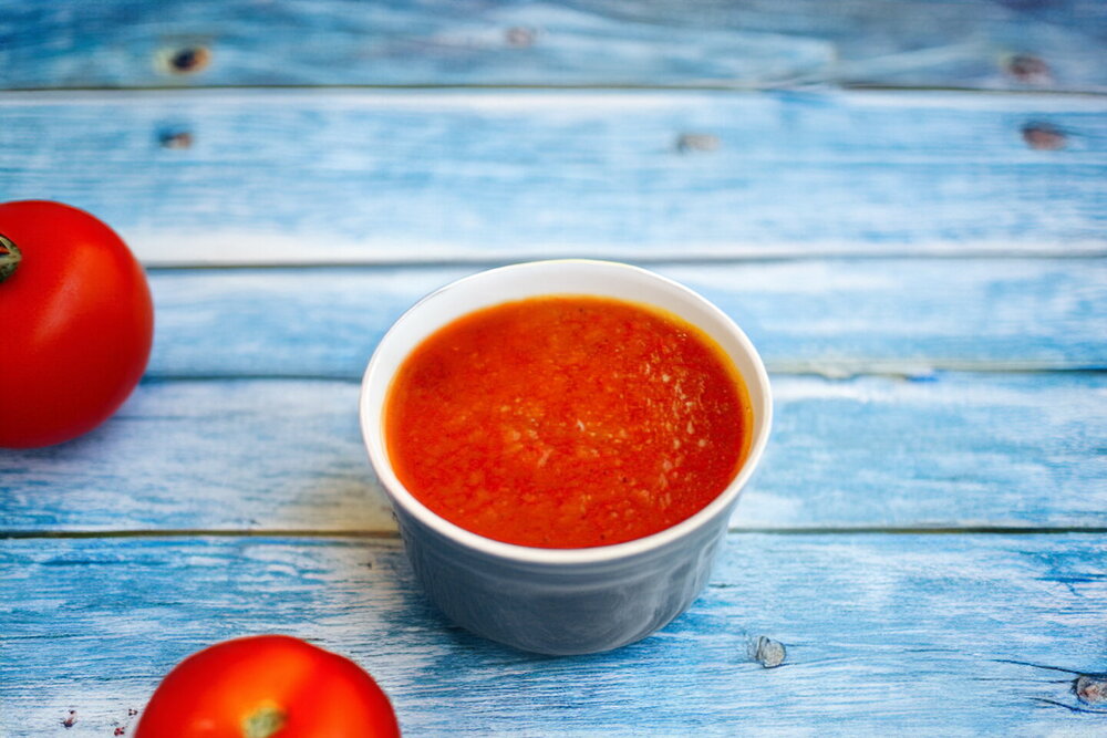 Ketchup for Winter Without Sterilization