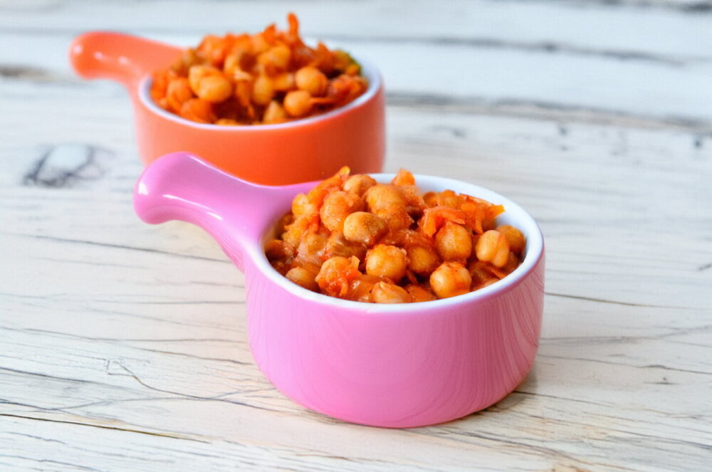 Stewed Chickpeas with Vegetables