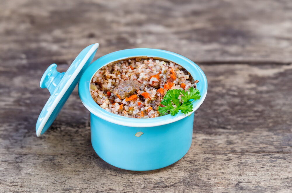 Oven-Baked Pilaf in Pots