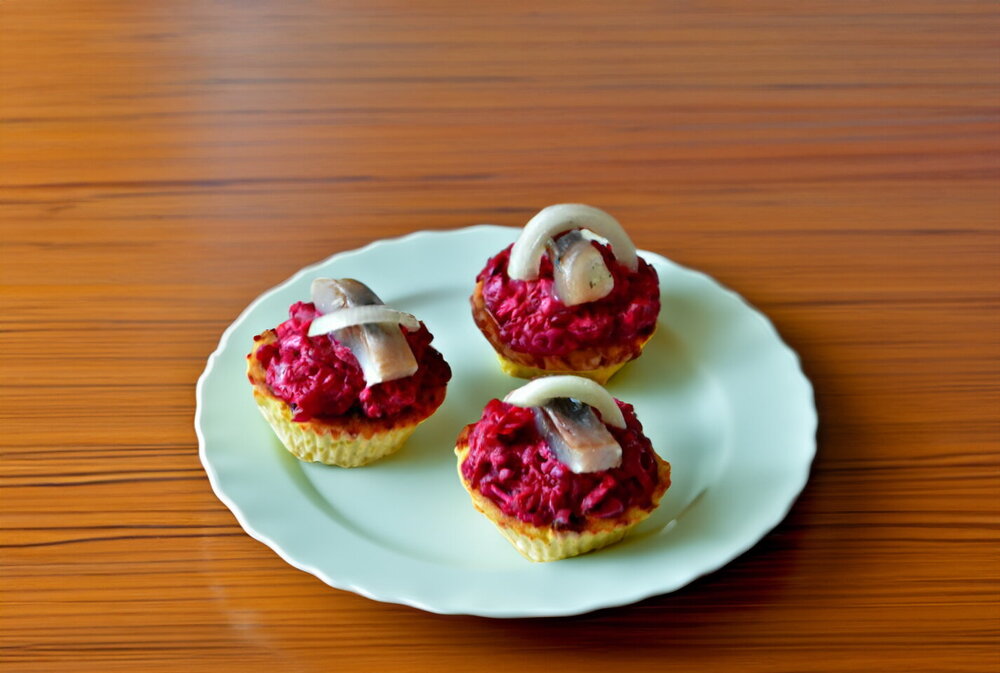 Oven-Baked Potato Baskets with Filling