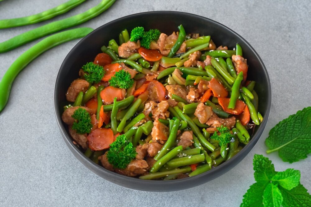 Pork with Green Beans
