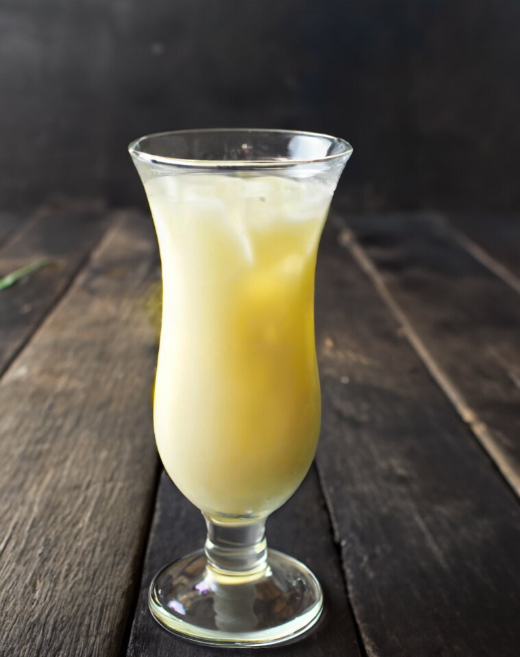 Alcoholic Piña Colada Cocktail